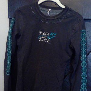 Alp N' Rock 'Peace on Earth' Long Sleeved Shirt Size 1